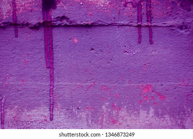 The texture of the old wall with scratches, cracks, dust, crevices, roughness. Can be used as a poster or background for design. - Shutterstock ID 1346873249