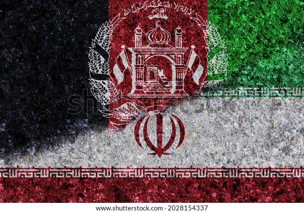 Texture in\
the painted wall. Flags: Iran,\
Afghanistan