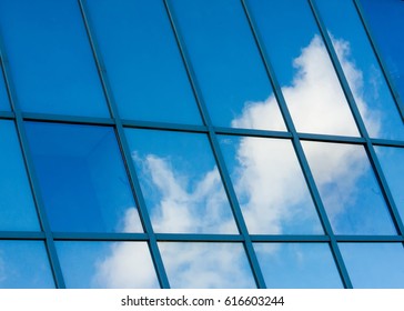 Texture Pattern Background Reflection Building Windows Stock Photo ...