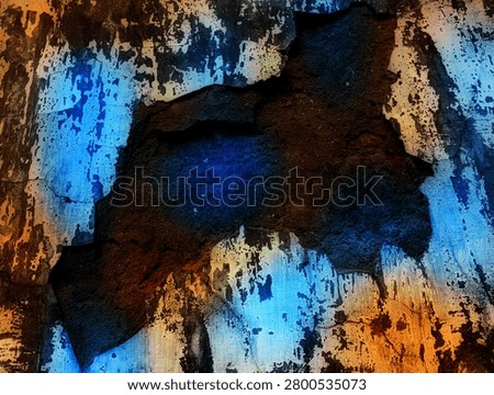 texture, pattern and color. bright, dark and light