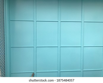 The texture and pattern of metal door.