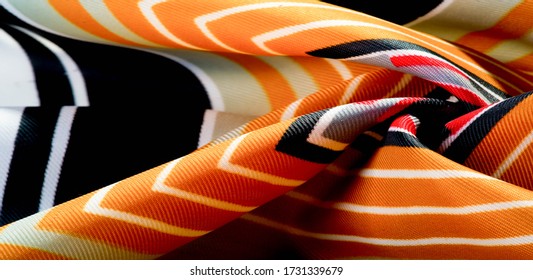 Texture  pattern. silk fabric in geometric abstract forms. Screen printing on silk duck; This versatile medium weight fabric is perfect for your projects Create a design The possibilities are endless - Powered by Shutterstock