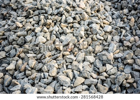 Texture of pebbles