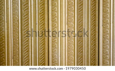 texture is the perceived surface quality of a work of art. These are elements of two-dimensional and three-dimensional designs and are distinguished by their perceived visual and physical properties.