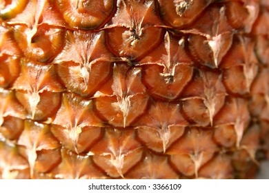 Texture of pineapple