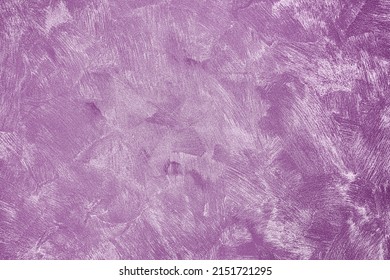 Texture of purple decorative plaster or concrete. Abstract grunge background for design.