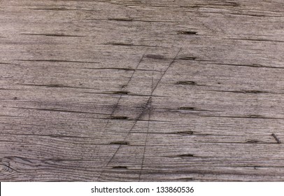 Texture Of Railroad Tie Close Up