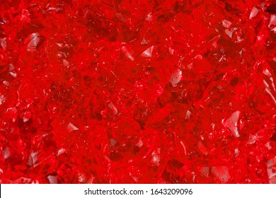 
The Texture Of Red Jelly. Abstract Background