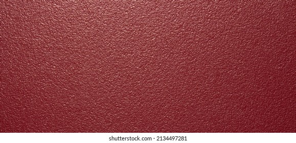 The Texture Of The Red Matte Plastic.Red Matte Background.The Background Is Red Rough Plastic.