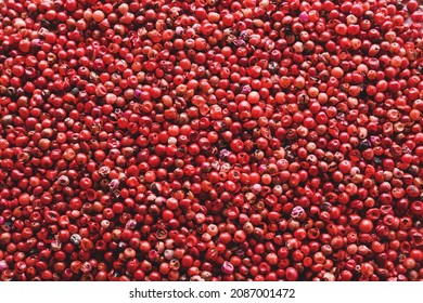 Texture of red peppercorns as background - Powered by Shutterstock