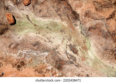 Texture Of Red Stones In The Australian Outback