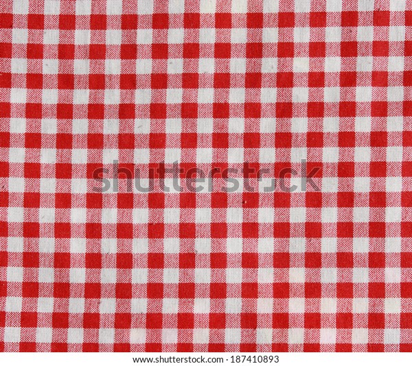 red check picnic blanket
