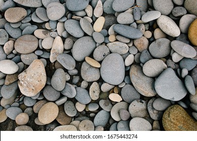 Texture of the rocks. High resolution texture of the pebbles. 