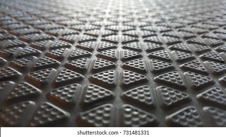 Texture Of Rubber Floor In Boxing Gym