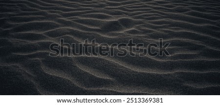 The texture, shape, and line created by Parangtritis beach sand. 