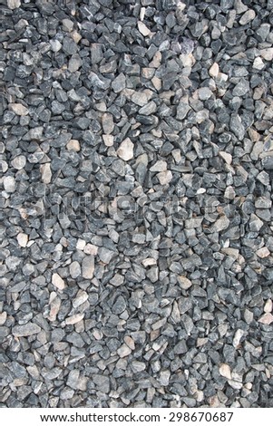 texture small rock for construction patten on ground