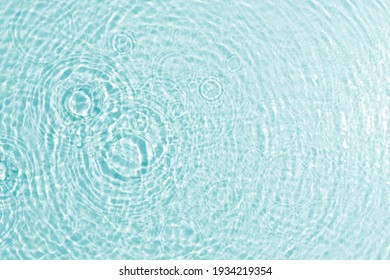 Texture Of Splashing Clean Water On Pastel Background