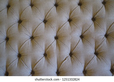 Texture Of Stained Antique Tufted Couch