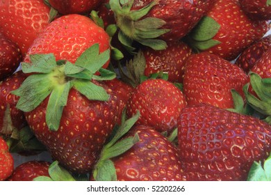 texture of Strawberries