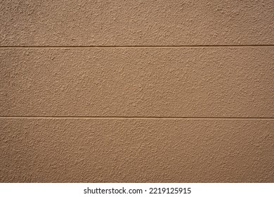 Texture And Surface Of Brown Spray Plaster On Cement Concrete Wall 