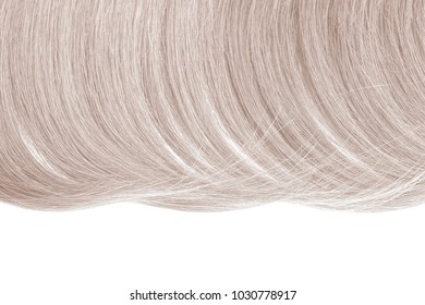 Texture and tips of hair close-up