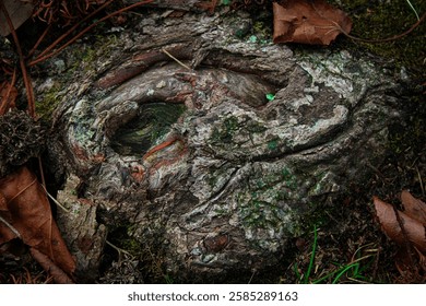 Texture of a Tree Stump
