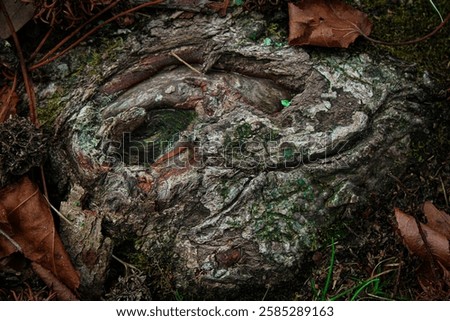 Texture of a Tree Stump