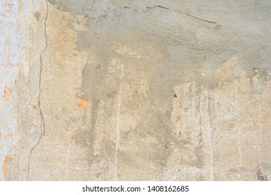 Texture, wall, concrete, it can be used as a background. Wall fragment with scratches and cracks - Shutterstock ID 1408162685