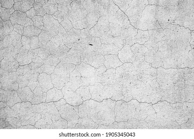 Texture, wall, concrete, it can be used as a background. Wall fragment with scratches and cracks - Shutterstock ID 1905345043