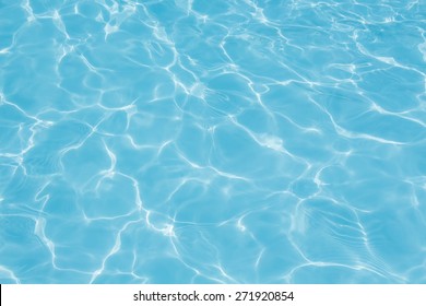 texture water in the swimming pool