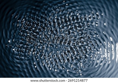 The texture of water under the influence of vibration in 432 hertz - image