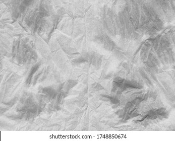 Texture Of Wet White Tissue Paper