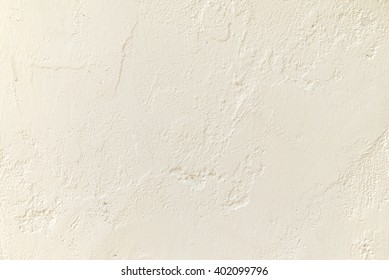 The Texture Of White Clay Wall.