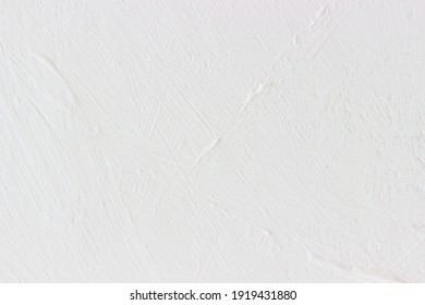 Texture Of White Concrete Wall