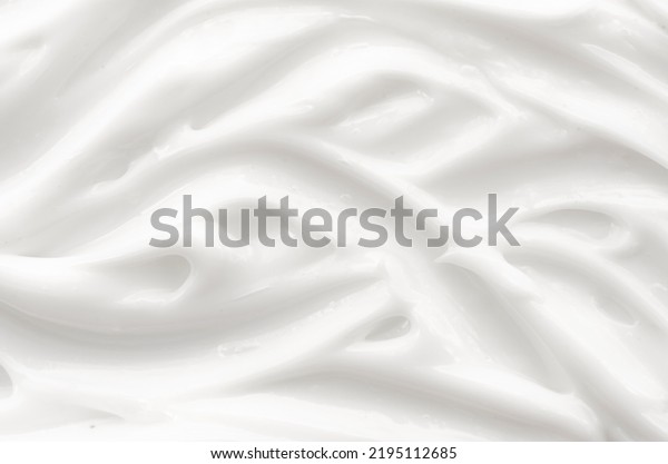 Texture of white cosmetic cream. Moisturizing cream\
background for dry skin\
care
