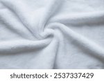 Texture Of White Faux Fur Fabric As Background