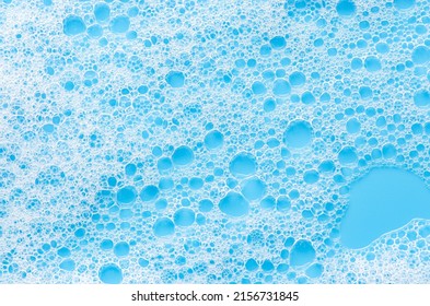 288 Mousse Foam Cleansing Foam On A Blue Background Images, Stock ...