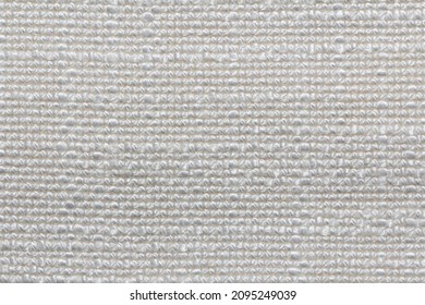 Texture Of White Jacquard Fabric