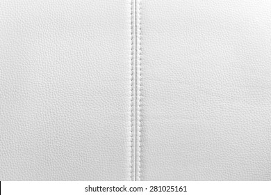 Texture white leather for background