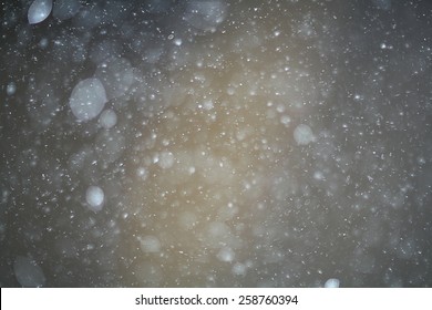 Texture Of White Mist On A Black Background To Overlay