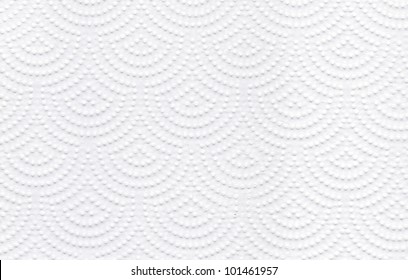 Texture Of White Tissue Paper