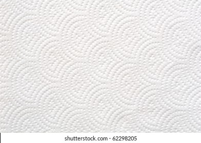 Texture Of White Tissue Paper