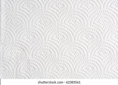 Texture Of White Tissue Paper