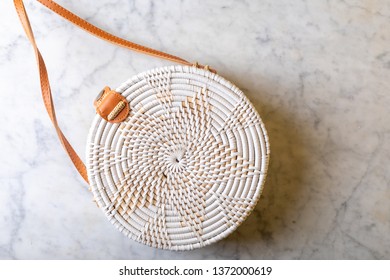 Texture Wicker Bag