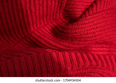 red color sweater