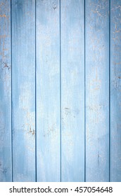 Texture Of Wood Blue Panel For Background Vertical