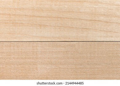 The Texture Of A Wooden Board. Background And Texture Of Light Wood. Natural Birch Wood Close-up. Unpainted Floor In Natural Shades