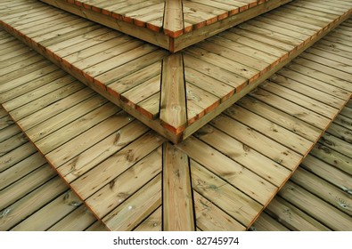 Texture - wooden boards steps