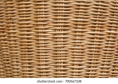 Texture of Wooden Wicker Basket for background - Shutterstock ID 700567108