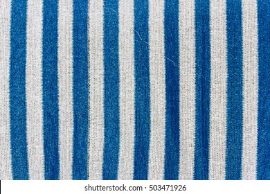 Texture Woven Polypropylene Mesh With Blue And White Stripes